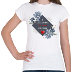 PRINTFASHION Legszebb nők április - Női póló - Fehér