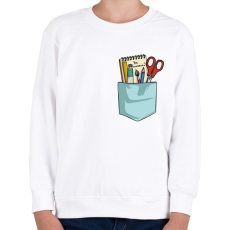 PRINTFASHION Légy különleges! - Gyerek pulóver - Fehér
