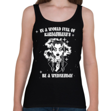 PRINTFASHION Légy Wednesday - Női atléta - Fekete