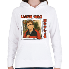 PRINTFASHION Legyen tánc mém - Női kapucnis pulóver - Fehér