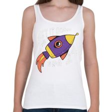 PRINTFASHION Legyen végre - Get it done 2021 - Női atléta - Fehér női trikó