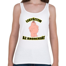 PRINTFASHION Legyőztem az anorexiát - Női atléta - Fehér