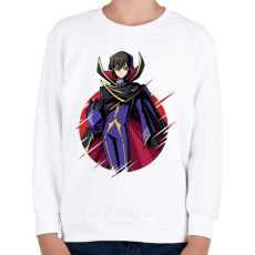 PRINTFASHION Lelouch CG - Gyerek pulóver - Fehér