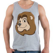 PRINTFASHION Leo - Férfi atléta - Sport szürke atléta, trikó