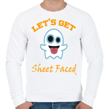 PRINTFASHION Lepedőt elő! - Férfi pulóver - Fehér férfi pulóver, kardigán