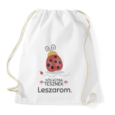 PRINTFASHION Leszarom - Sportzsák, Tornazsák - Fehér tornazsák