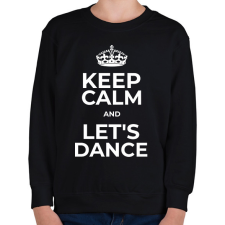 PRINTFASHION LET'S DANCE2 - Gyerek pulóver - Fekete gyerek pulóver, kardigán