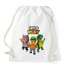 PRINTFASHION Let's play - Stumble - Sportzsák, Tornazsák - Fehér tornazsák