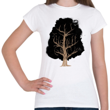 PRINTFASHION Let the tree grow - Női póló - Fehér női póló