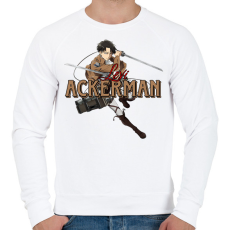 PRINTFASHION Levi minta (AOT) - Férfi pulóver - Fehér