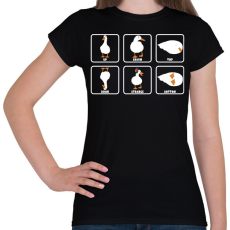 PRINTFASHION Liba nézőpontokból - Női póló - Fekete