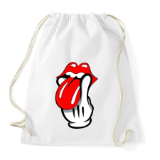 PRINTFASHION Lick it! - Sportzsák, Tornazsák - Fehér tornazsák