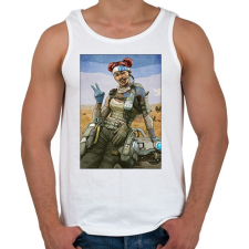 PRINTFASHION Lifeline - Apex Legends - Férfi atléta - Fehér atléta, trikó