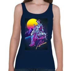 PRINTFASHION Lifeline Retro - Apex Legends - Női atléta - Sötétkék