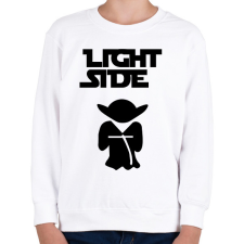 PRINTFASHION Light Side páros minta - Gyerek pulóver - Fehér gyerek pulóver, kardigán