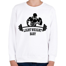 PRINTFASHION Light Weight Baby - Gyerek pulóver - Fehér gyerek pulóver, kardigán