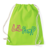 PRINTFASHION Lil Pump színes - Sportzsák, Tornazsák - Limezöld