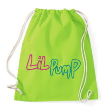 PRINTFASHION Lil Pump színes - Sportzsák, Tornazsák - Limezöld tornazsák
