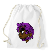 PRINTFASHION Lil uzi vert - Sportzsák, Tornazsák - Fehér tornazsák