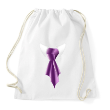 PRINTFASHION LIla selyem nyakkendő - Sportzsák, Tornazsák - Fehér tornazsák