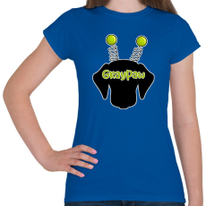 PRINTFASHION Lime bolondos méhecsketacskó - Női póló - Királykék