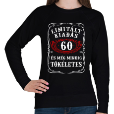 PRINTFASHION Limitált kiadás - 60 - Női pulóver - Fekete