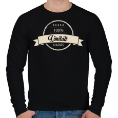 PRINTFASHION Limitált kiadás - Férfi pulóver - Fekete