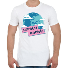 PRINTFASHION Limitált kiadás - Föld - Férfi póló - Fehér férfi póló