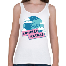 PRINTFASHION Limitált kiadás - Föld - Női atléta - Fehér