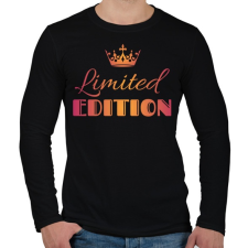PRINTFASHION LIMITED EDITION - Férfi hosszú ujjú póló - Fekete férfi póló