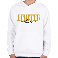 PRINTFASHION Limited edition - Gyerek kapucnis pulóver - Fehér