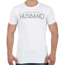 PRINTFASHION Limited Edition Husband - Férfi póló - Fehér férfi póló