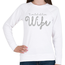PRINTFASHION Limited edition Wife - Női pulóver - Fehér női pulóver, kardigán
