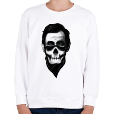 PRINTFASHION Lincoln - Gyerek pulóver - Fehér