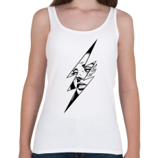 PRINTFASHION Line woman - Női atléta - Fehér
