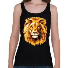 PRINTFASHION Lion - Női atléta - Fekete