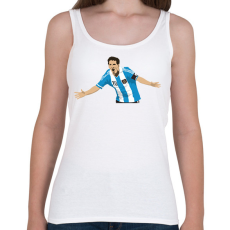 PRINTFASHION Lionel Messi - Női atléta - Fehér