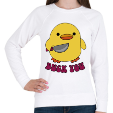 PRINTFASHION llk_5 - Női pulóver - Fehér női pulóver, kardigán