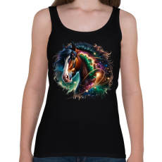 PRINTFASHION ló - Női atléta - Fekete