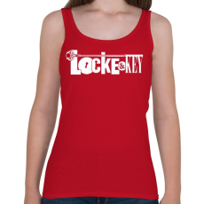 PRINTFASHION Locke and Key  - Női atléta - Cseresznyepiros