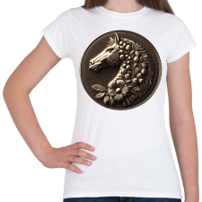 PRINTFASHION Lófej - Női póló - Fehér női póló