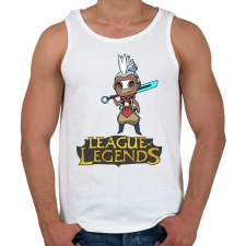 PRINTFASHION LOL Ekko - Férfi atléta - Fehér atléta, trikó