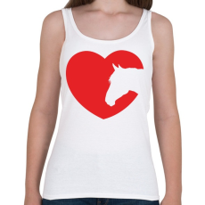 PRINTFASHION lólove - Női atléta - Fehér