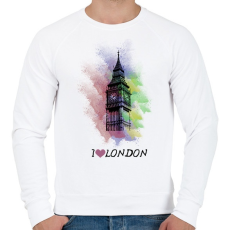 PRINTFASHION london - Férfi pulóver - Fehér