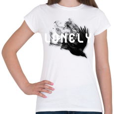 PRINTFASHION Lonely.  - Női póló - Fehér