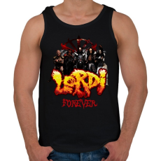 PRINTFASHION lordi forever - Férfi atléta - Fekete