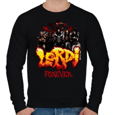 PRINTFASHION lordi forever - Férfi pulóver - Fekete