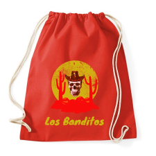PRINTFASHION los banditos - Sportzsák, Tornazsák - Piros tornazsák