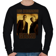 PRINTFASHION LOS HERMANOS GECKO - Férfi pulóver - Fekete férfi pulóver, kardigán