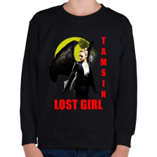PRINTFASHION lost girl tamsin colorful - Gyerek pulóver - Fekete